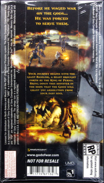 God of War: Chains of Olympus - Special Edition: Battle of Attica  [UCUS-98705] PSP Demo Box Art : Sony Computer Entertainment : Free  Download, Borrow, and Streaming : Internet Archive